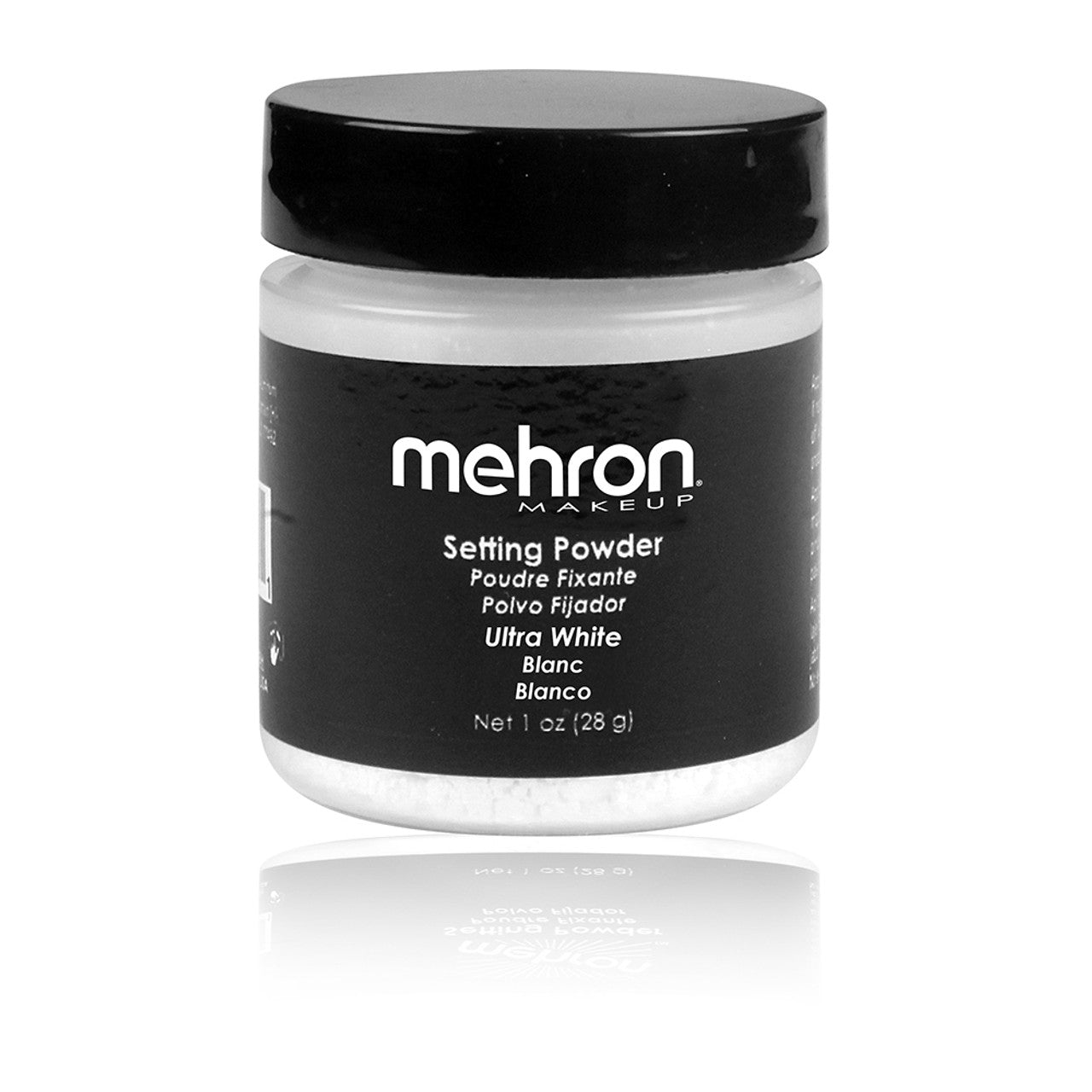 Mehron COSTUMES: MAKE-UP Ultra White 1oz Setting Powder (1oz)