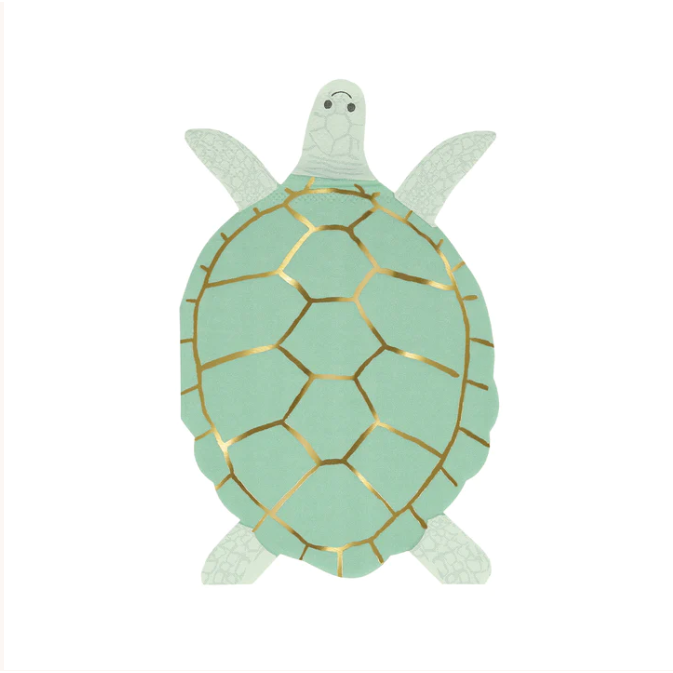 Meri Meri BOUTIQUE Meri Meri Turtle Shaped Plates