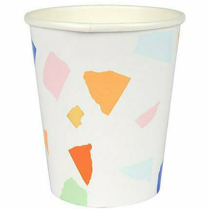 Meri Meri BOUTIQUE NAPKINS Bright Terrazzo Cups