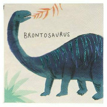 Meri Meri BOUTIQUE NAPKINS Dinosaur Kingdom Small Napkins