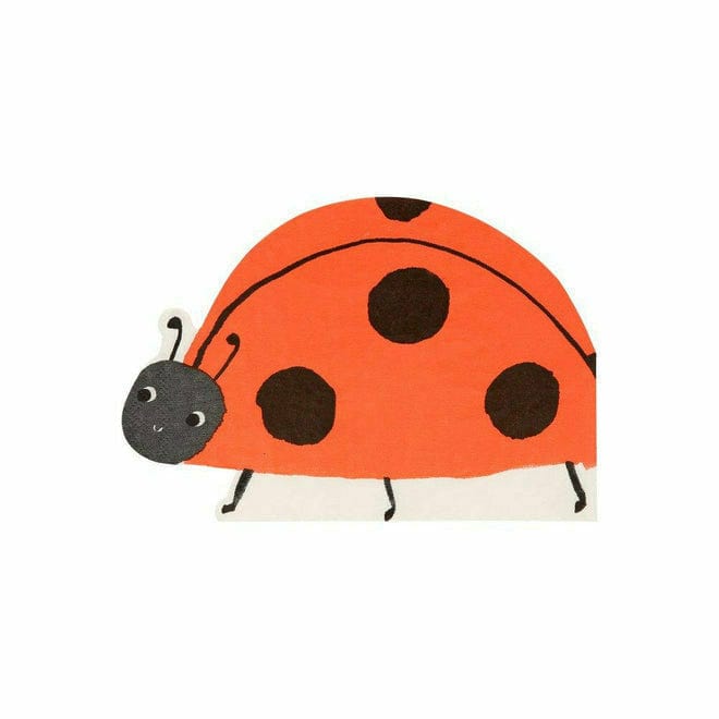 Meri Meri BOUTIQUE NAPKINS Ladybug Napkins