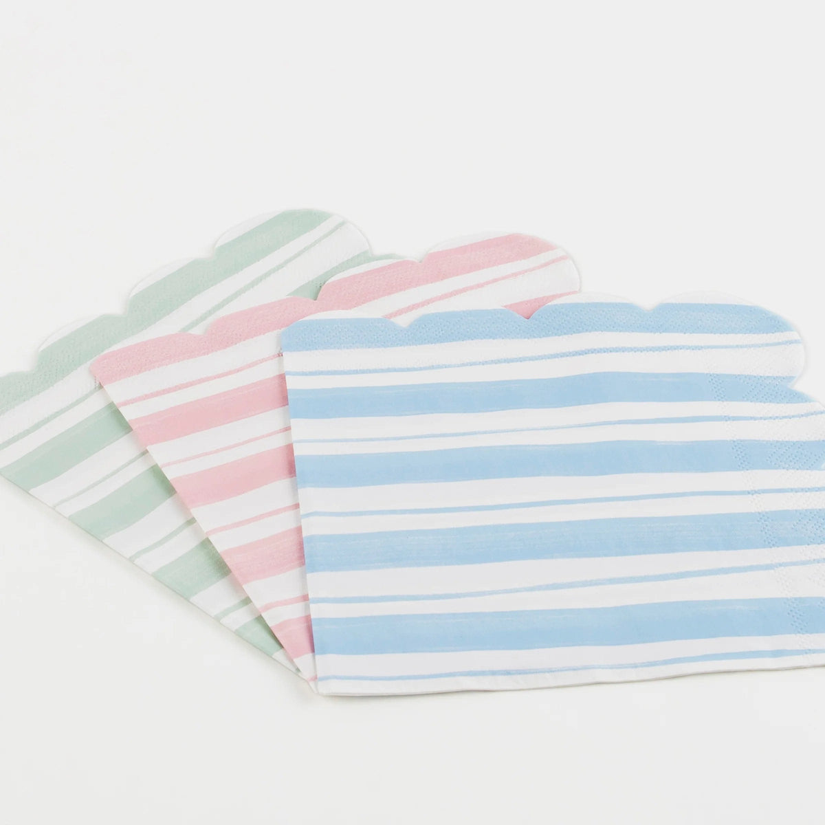 Meri Meri BOUTIQUE NAPKINS Ticking Stripe Small Napkins (x 16)