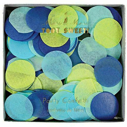 Meri Meri DECORATIONS Blue Party Confetti