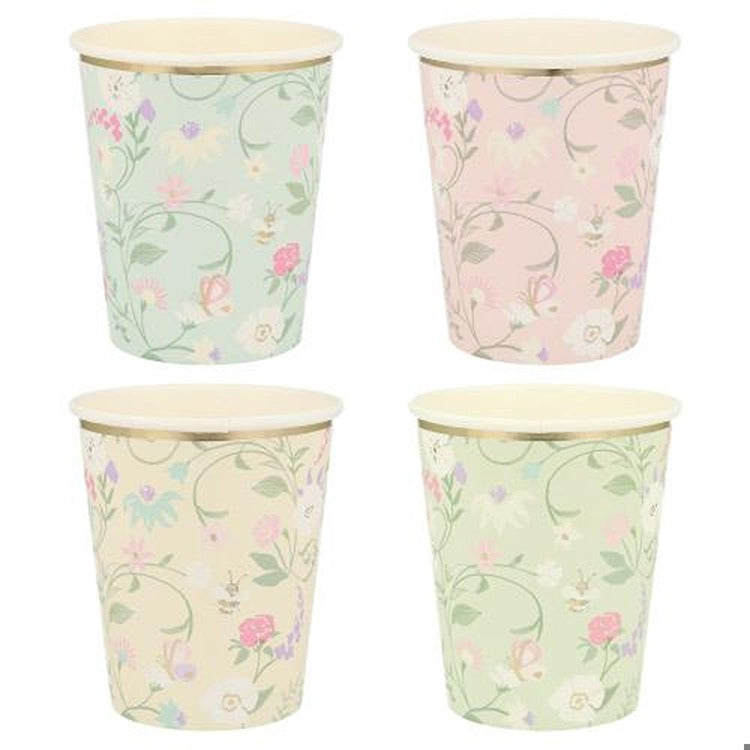 Meri Meri x Ladurée Paris Floral Cups