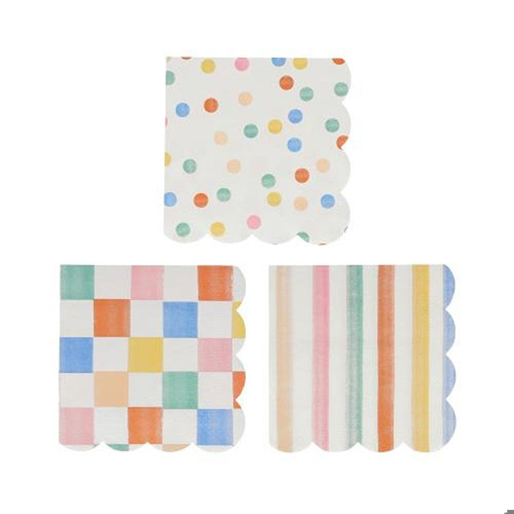 Colorful Pattern Small Napkins