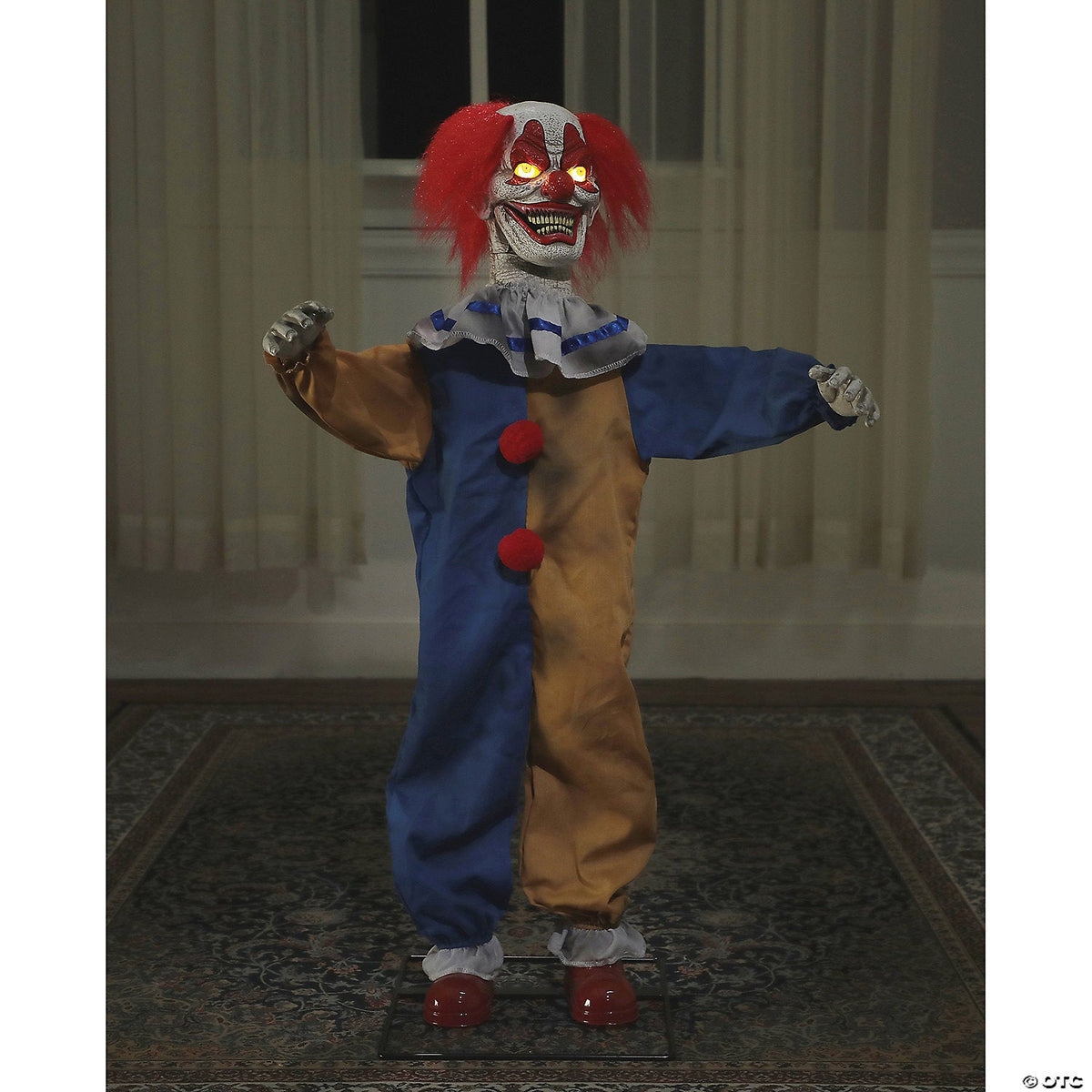 Morris Costumes HOLIDAY: HALLOWEEN 36&quot; Little Top Clown Animated Prop