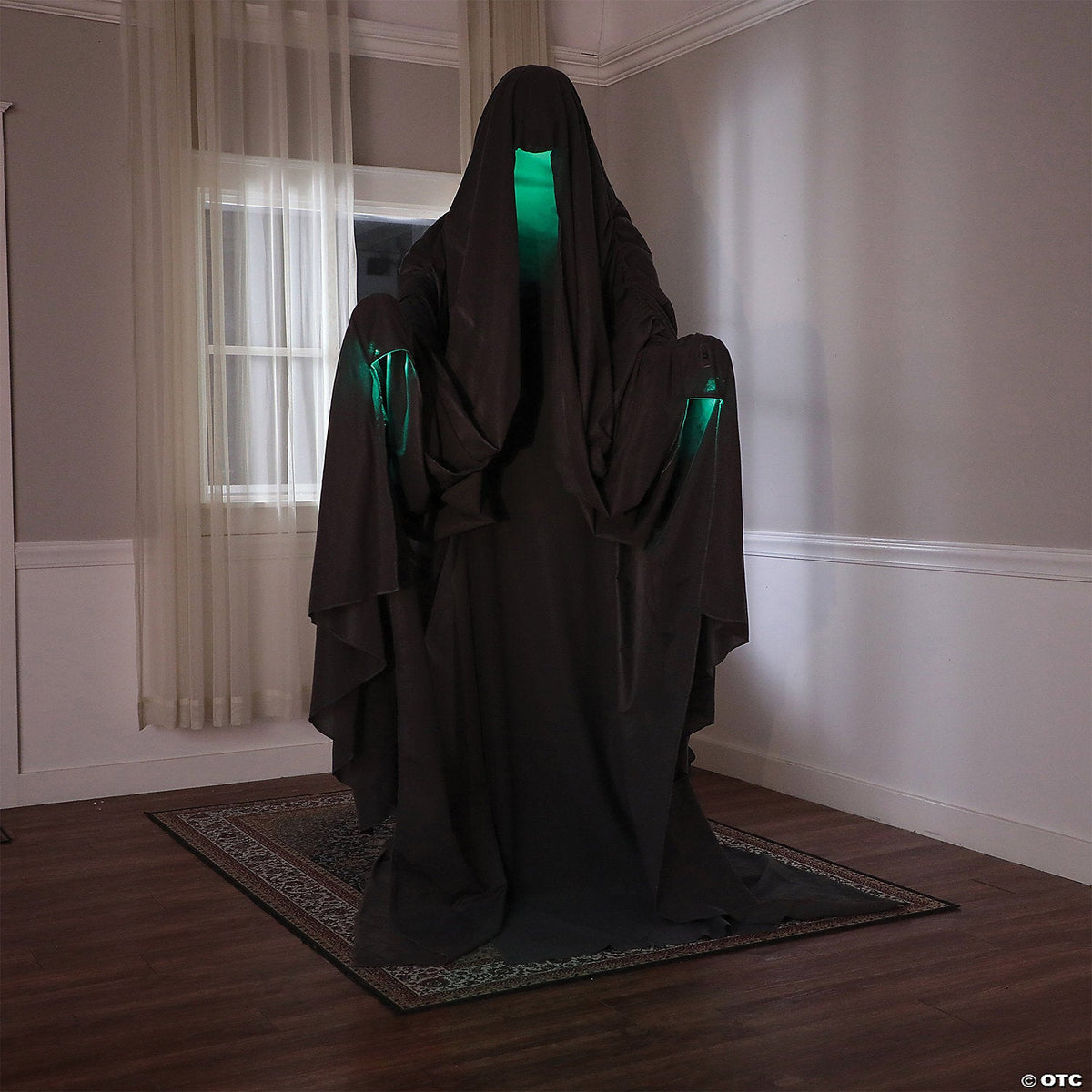 Morris Costumes HOLIDAY: HALLOWEEN 72&quot; Hooded Phantom animated prop