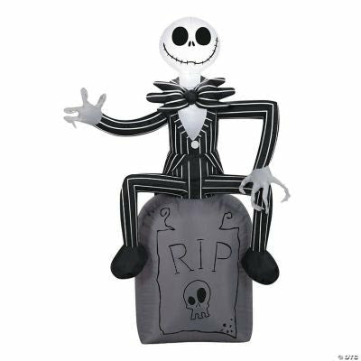 Morris Costumes HOLIDAY: HALLOWEEN AIRBLOWN JACK SKELLINGTON