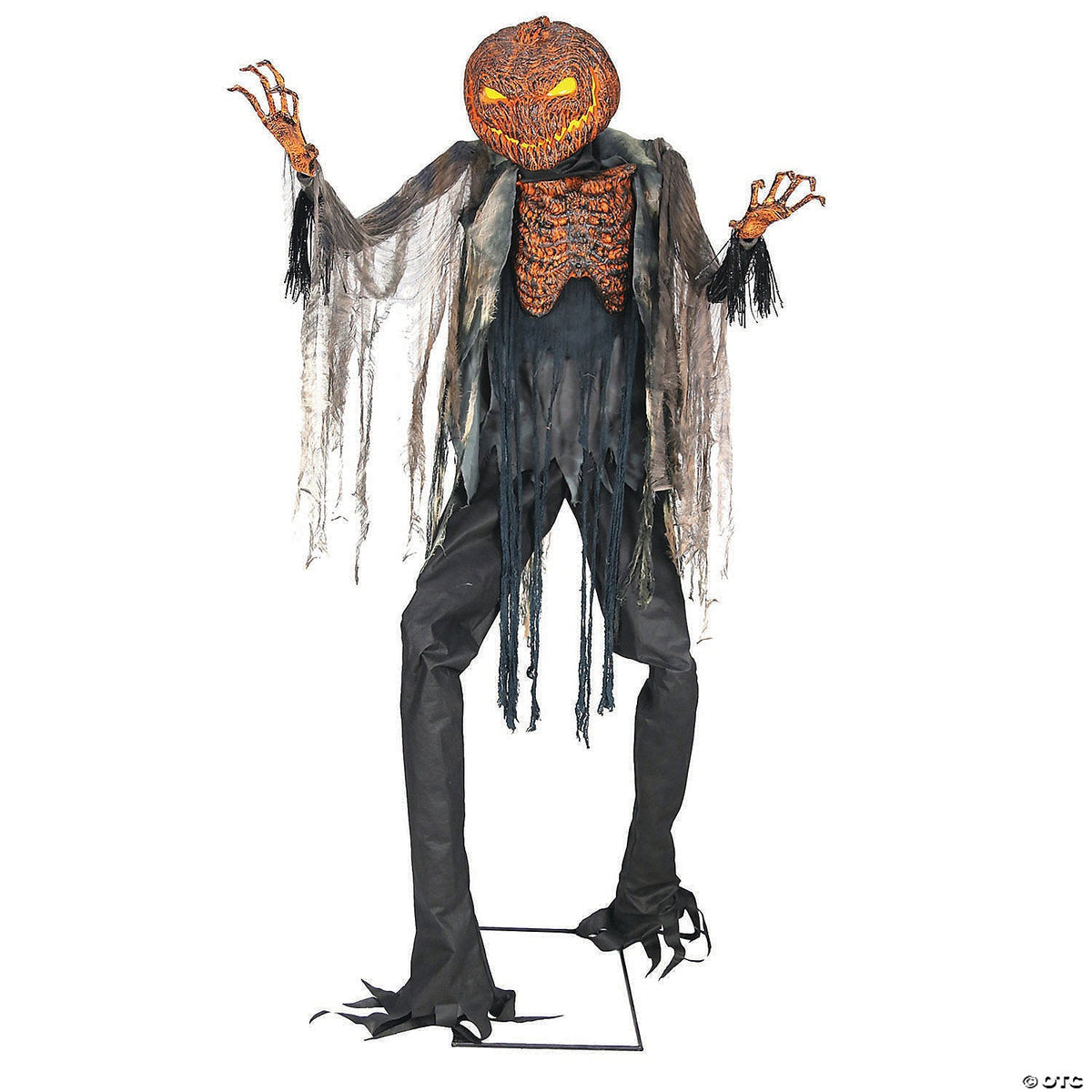 Morris Costumes HOLIDAY: HALLOWEEN Animated Scorched Scarecrow Halloween Decoration