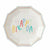 My Mind's Eye BIRTHDAY OUI PARTY BIRTHDAY HEXAGON PAPER PLATE