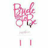 My Mind&#39;s Eye DECORATIONS Bride to Be cake topper