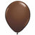 Nikki's Balloons BALLOONS Chocolate Brown / Helium Filled Solid Color Latex Balloon 1ct, 11"