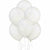 Nikki's Balloons BALLOONS Clear / Helium Filled Solid Color Latex Balloons 15ct, 12"