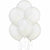 Nikki's Balloons BALLOONS Clear Solid Color Latex Balloons 72ct, 12"