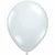 Nikki's Balloons BALLOONS Diamond Clear / Helium Filled Solid Color Latex Balloon 1ct, 16"