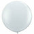 Nikki's Balloons BALLOONS Diamond Clear / Helium Filled Solid Color Latex Balloon 1ct, 36"