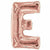 Nikki's Balloons BALLOONS E 600's  34" Rose Gold Letter Foil