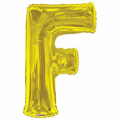 Nikki's Balloons BALLOONS F 600's 34" Gold Letter Foils