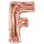 Nikki's Balloons BALLOONS F 600's  34" Rose Gold Letter Foil