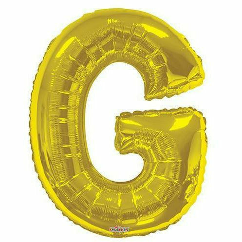 Nikki's Balloons BALLOONS G 600's 34" Gold Letter Foils