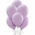 Nikki's Balloons BALLOONS Lavender Solid Color Latex Balloons 72ct, 12"