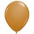 Nikki's Balloons BALLOONS Mocha Brown / Helium Filled Solid Color Latex Balloon 1ct, 11"