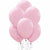 Nikki's Balloons BALLOONS New Pink / Helium Filled Solid Color Latex Balloons 15ct, 12"