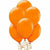 Nikki's Balloons BALLOONS Orange / Helium Filled Solid Color Latex Balloons 15ct, 12"