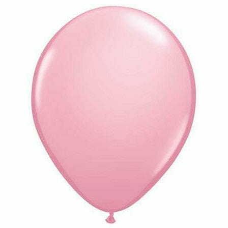 Nikki's Balloons BALLOONS Pink / Air-Filled Solid Color 5" Air-Filled Latex Balloon, 1ct