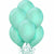 Nikki's Balloons BALLOONS Robins Egg Blue / Helium Filled Solid Color Latex Balloons 15ct, 12"