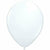 Nikki's Balloons BALLOONS White / Helium Filled Solid Color Latex Balloon 1ct, 11"