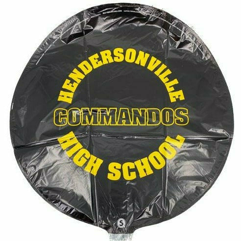 Pioneer Balloon BALLOONS I001 Hendersonville High School Commandos 18&quot; Mylar Balloon