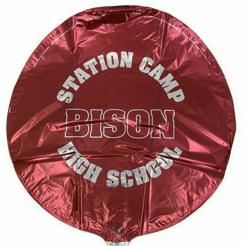 Pioneer Balloon BALLOONS I004 Station Camp High School Bison 18&quot; Mylar Balloon