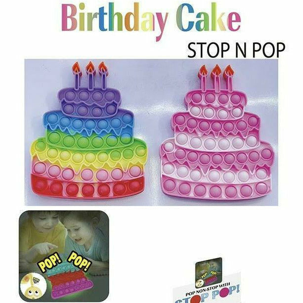 Puka Creations TOYS Birthday Cake Stop N Pop