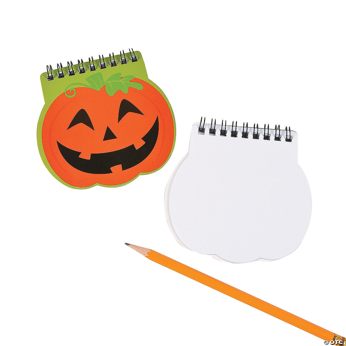 Pumpkin Spiral Notepads