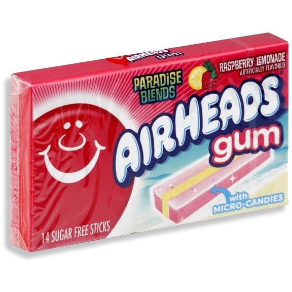 Redstone Foods Inc CANDY AIRHEADS GUM - RASPBERRY LEMONADE