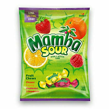 Redstone Foods Inc CANDY Mamba Fuit Chews - Sour