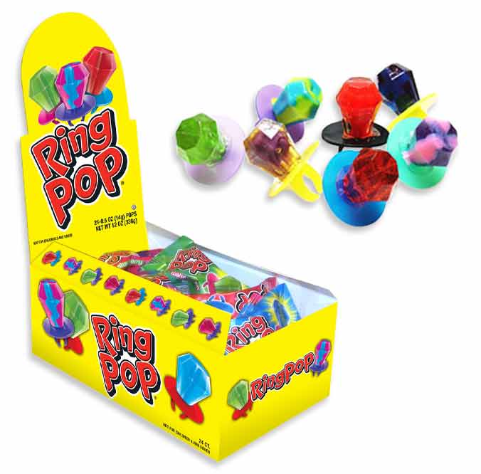 Redstone Foods Inc CANDY RING POP - ASSORTED