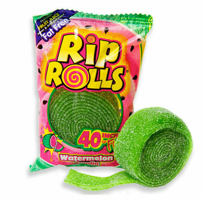 Redstone Foods Inc CANDY Rip Rolls - Watermelon