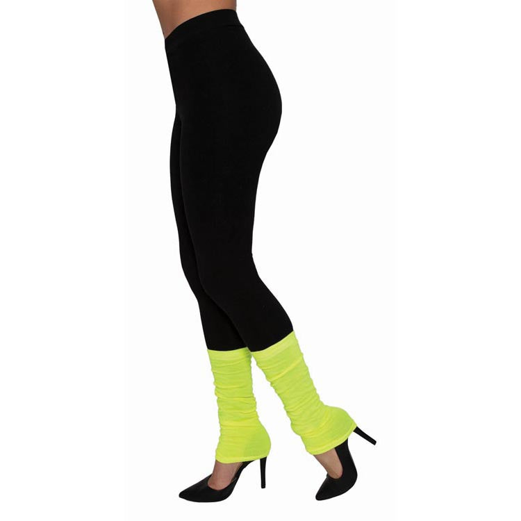 Rubie&#39;s COSTUMES: ACCESSORIES Adult Neon Yellow Leg Warmers