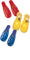 Rubie's COSTUMES: ACCESSORIES CLOWN SHOE ASSRTMENT-6PK