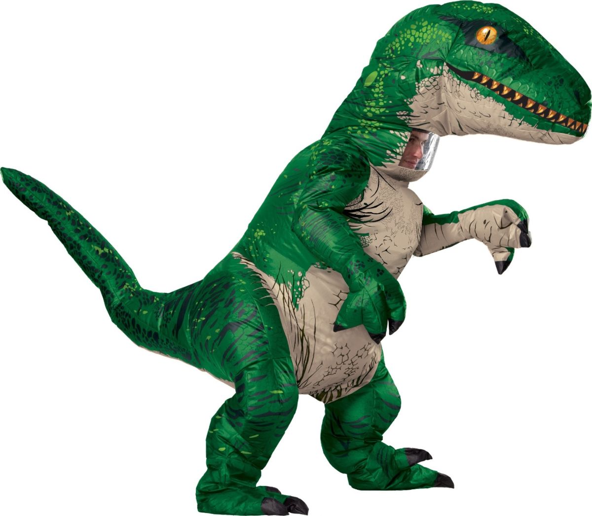 Rubie&#39;s COSTUMES Adult Inflatable Velociraptor Costume