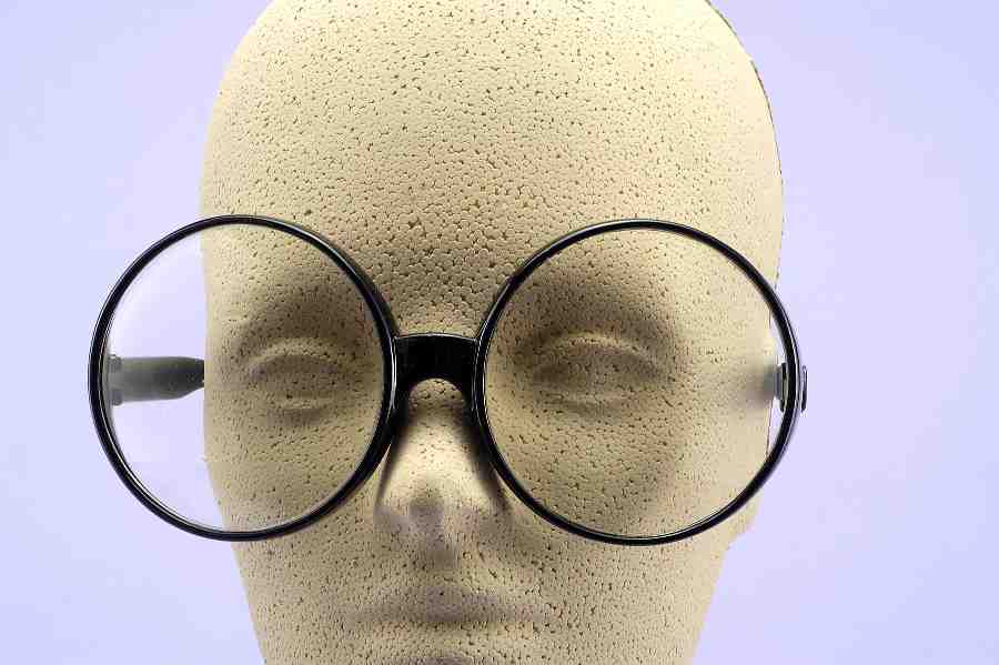 Rubie&#39;s Costumes COSTUMES: ACCESSORIES BIG ROUND EYE GLASSES-BLACK