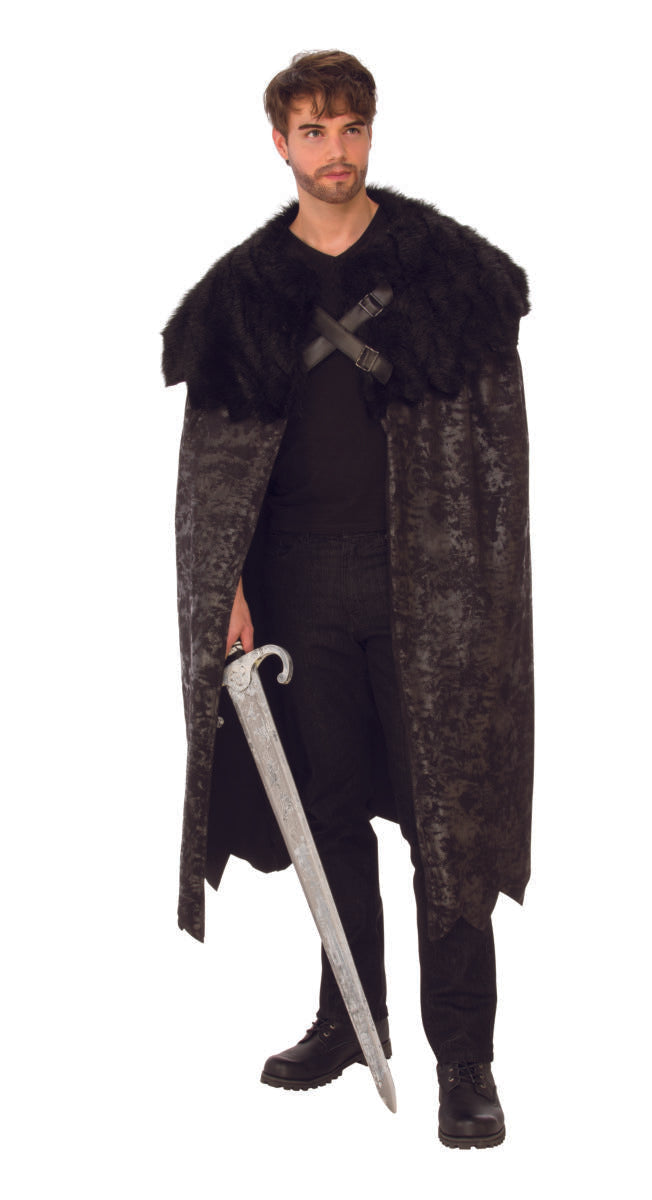 Rubie&#39;s Costumes COSTUMES: WIGS Adult Dark Swordsman Cape