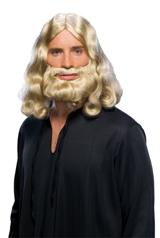 Rubie&#39;s COSTUMES: WIGS Blonde Biblical Wig &amp; Beard Set