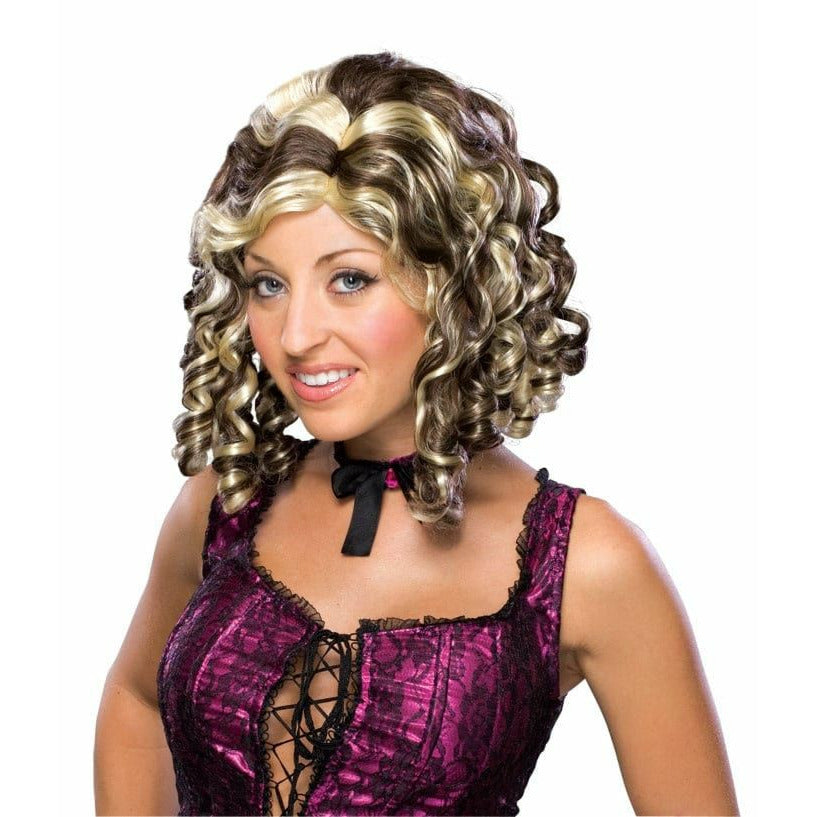 Rubies COSTUMES: WIGS Brown/Blonde Banana Curl