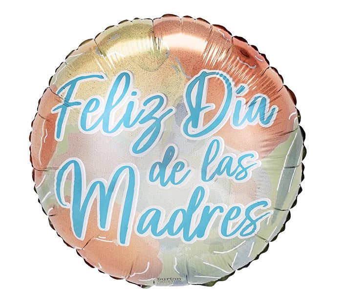 E001 17"HMD FELIZ DIA DE LAS MADRES FOIL BALLOON