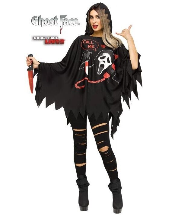 Scream Ghost Poncho