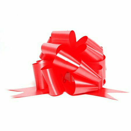 SKD Party By Forum GIFT WRAP Red Pull Bow 8&quot; Inches