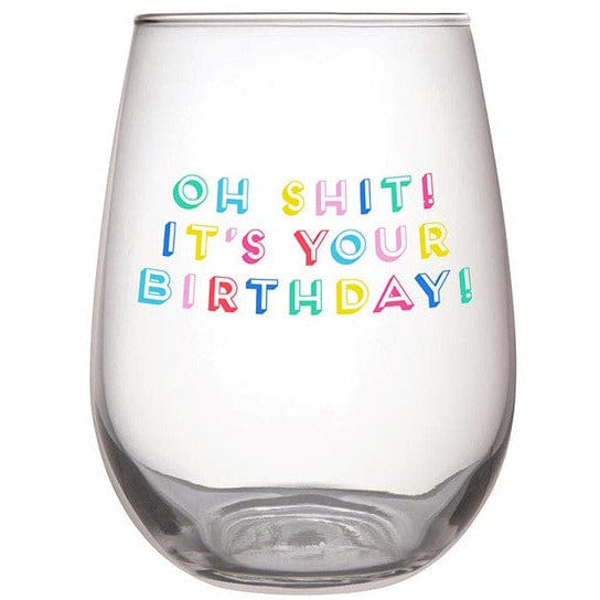 Slant Collections BOUTIQUE Stemless Wine Glass - It&#39;s Your Birthday